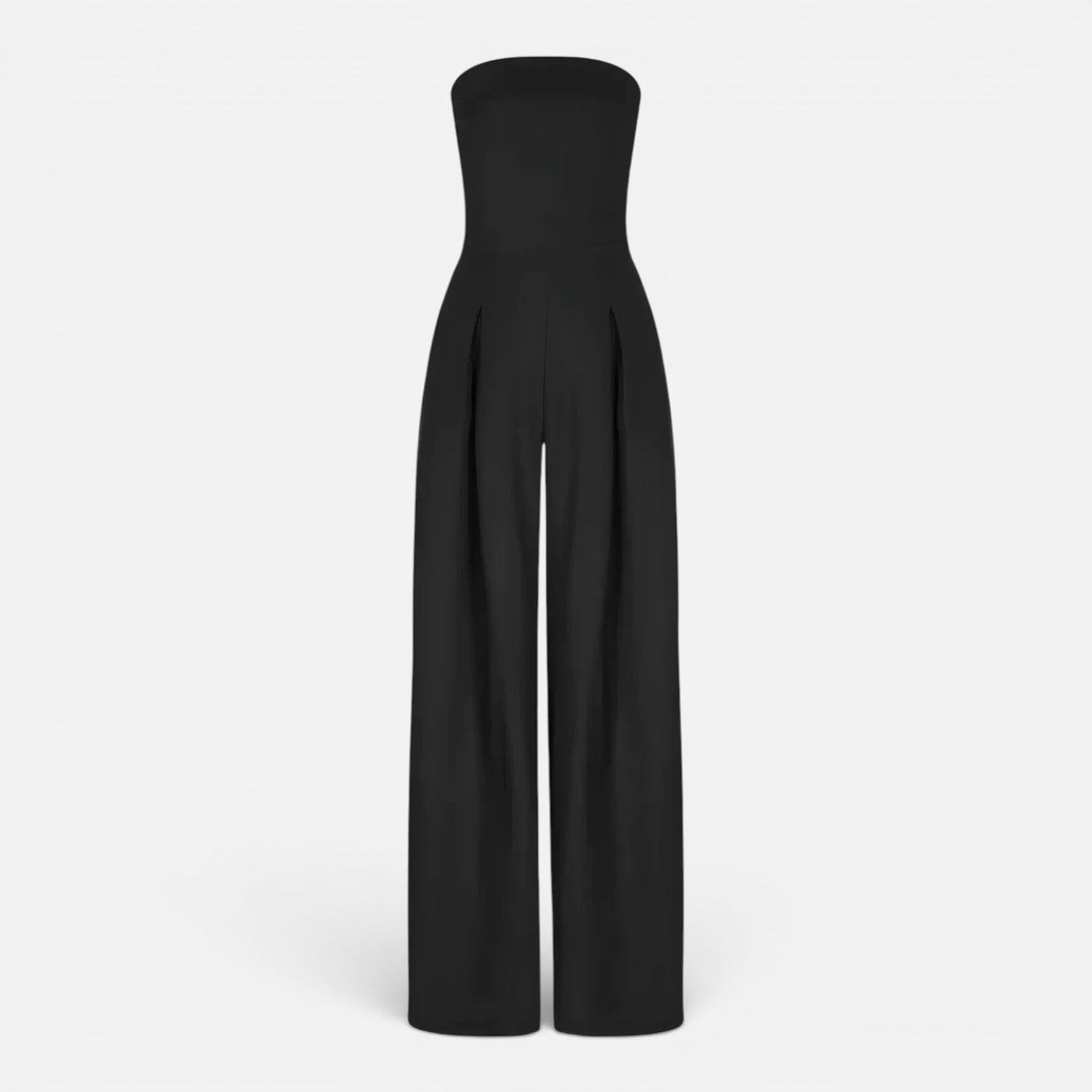 Isabela | Strapless Wide-Leg Jumpsuit