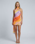 Harlow | Asymmetric Halter Mini Dress