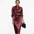 Dahlia | Cocktail Wedding Guest Midi Dress