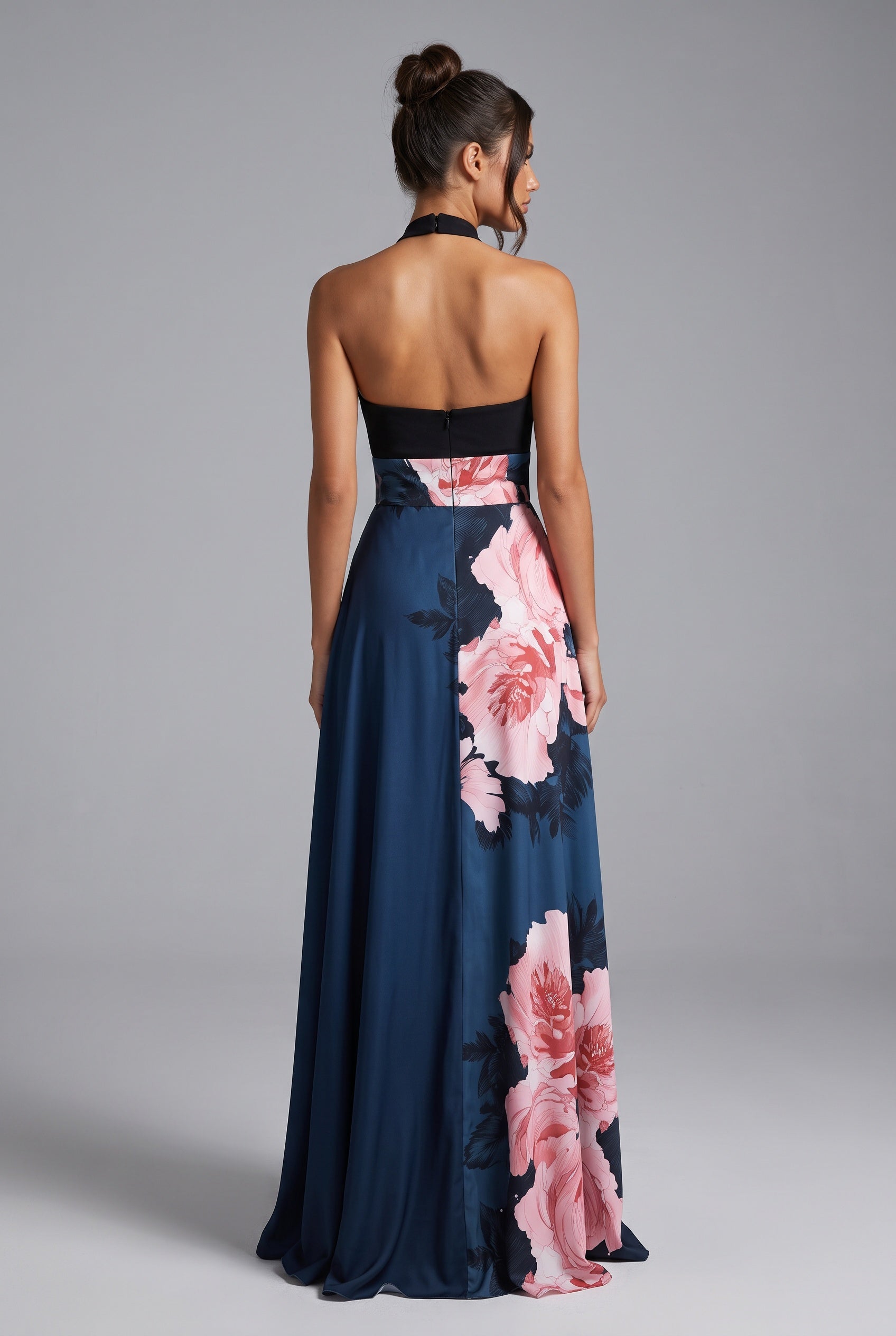 Willa | Sleeveless Floral Slit Maxi Dress
