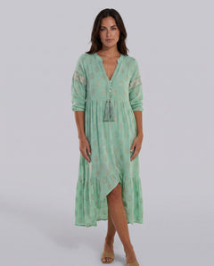 Isolde | Boho Pockets Midi Dress