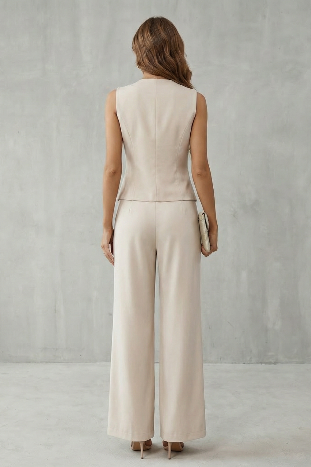 Opal | Tailored Sleeveless Vest & Trouser Set