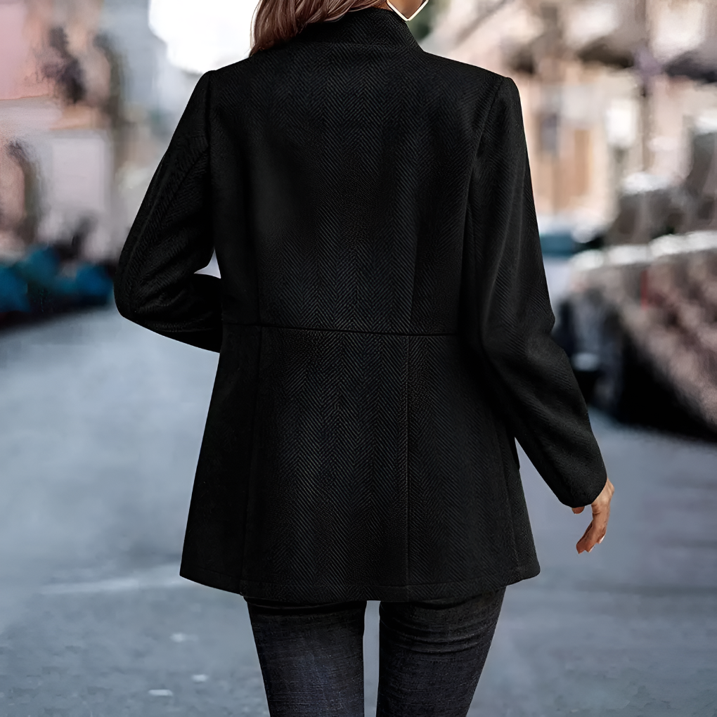 Beatrix | Long Open-Collar Blazer