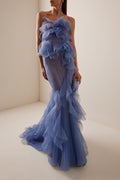 Xenia | Ruffle Off-Shoulder Maxi Dress