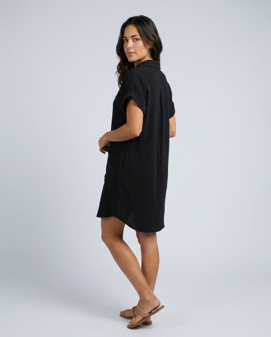 Frankie | Relaxed Woven Summer Mini Dress