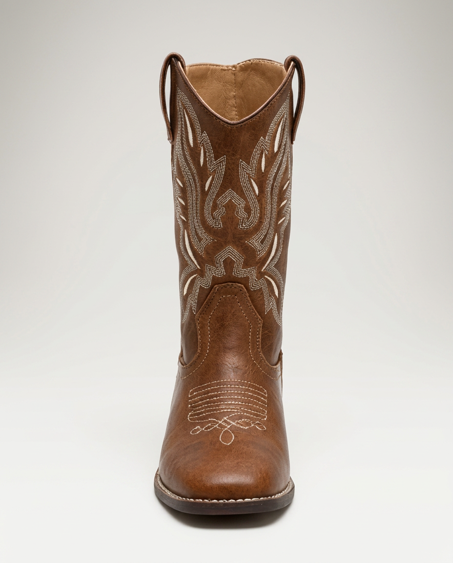 Odette | Embroidered Knee-High Western Cowboy Boot