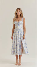 Kiana | Fitted Midi Dress with Defined Waist
