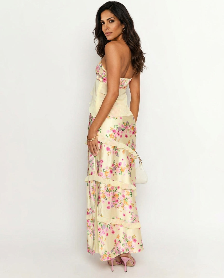 Saldana | Floral Print Set