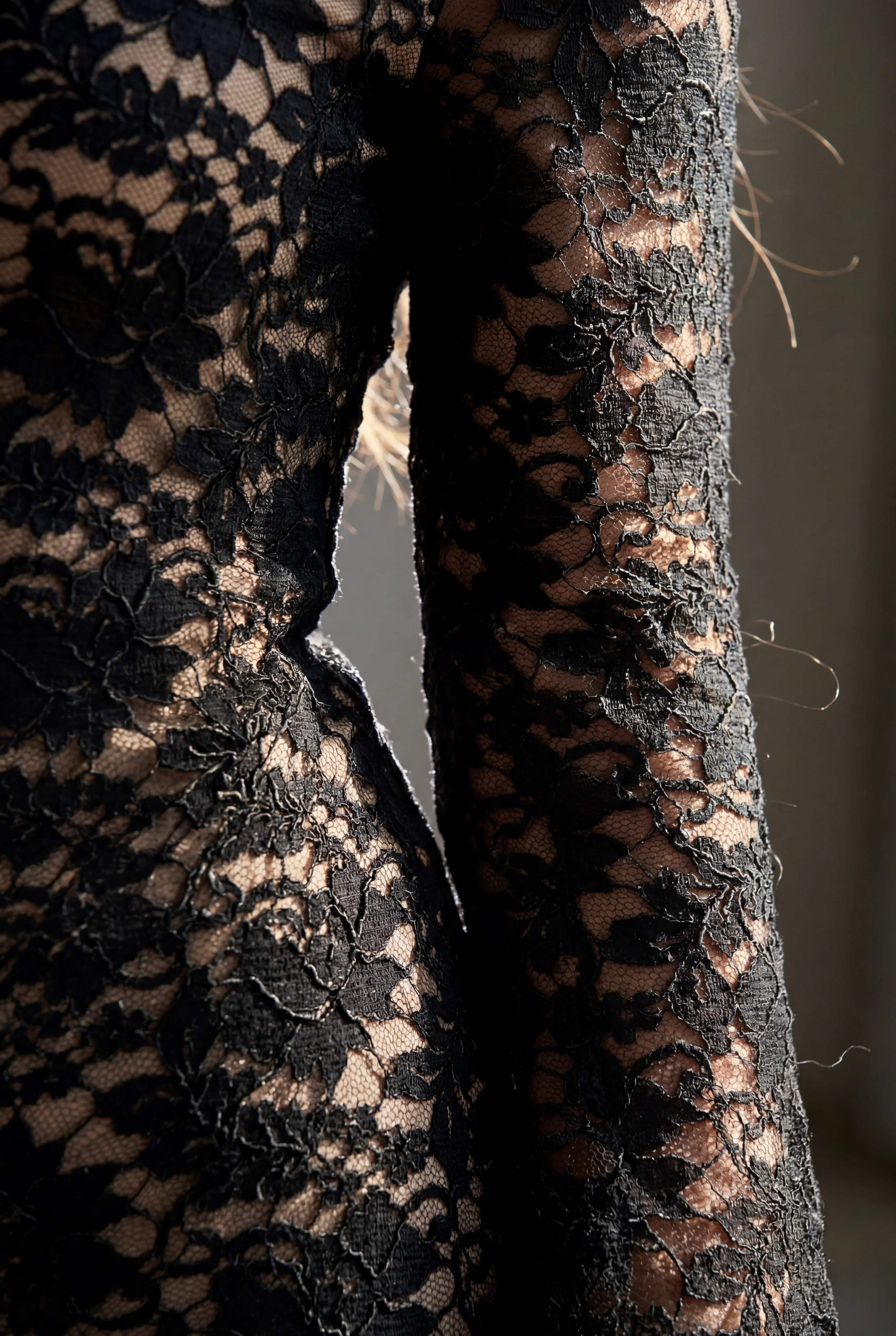 Neva | Off-Shoulder Lace Mini Dress with Flared Sleeves
