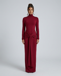 Daphne | Maxi Dress with Hip Drape Detail