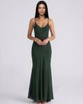 Marcy | Panelled Maxi Dress with Spaghetti Straps