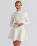 Lola | Skater Mini Dress with Long Sleeves