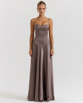 Phoebe | Maxi Dress with Lace-Up Back