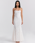 Krista | Maxi Dress with Lace-Up Back