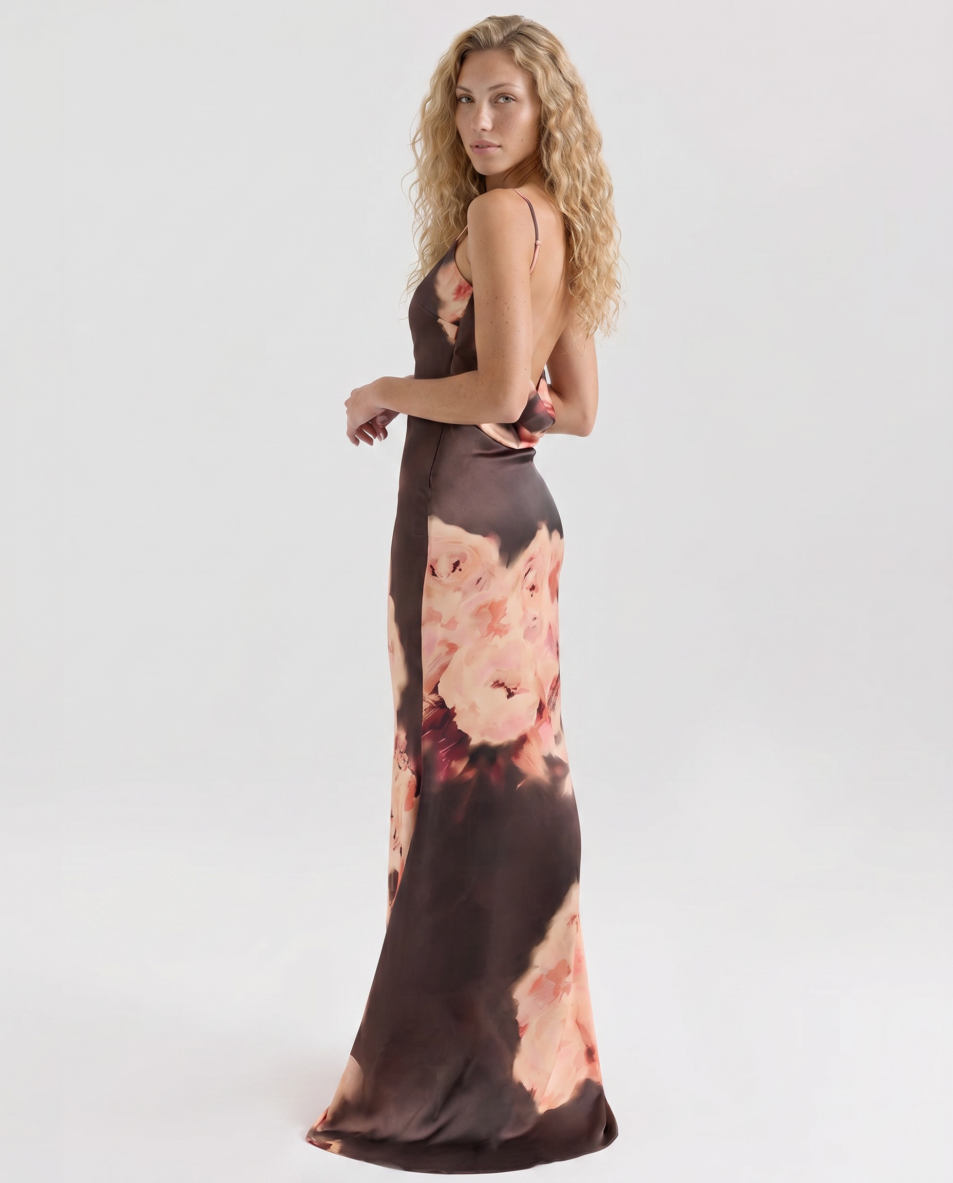 Katja | Maxi Dress with Floral Print