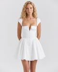 Hope | Corset Mini Dress with Structured Bodice