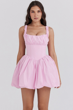 Megan | Cotton Tulle Mini Dress