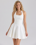 Celina | Halter Neck Mini Dress