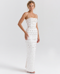 Alberta | Embellished Corset Maxi Gown