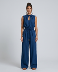 Karina | Sleeveless Drawstring Jumpsuit