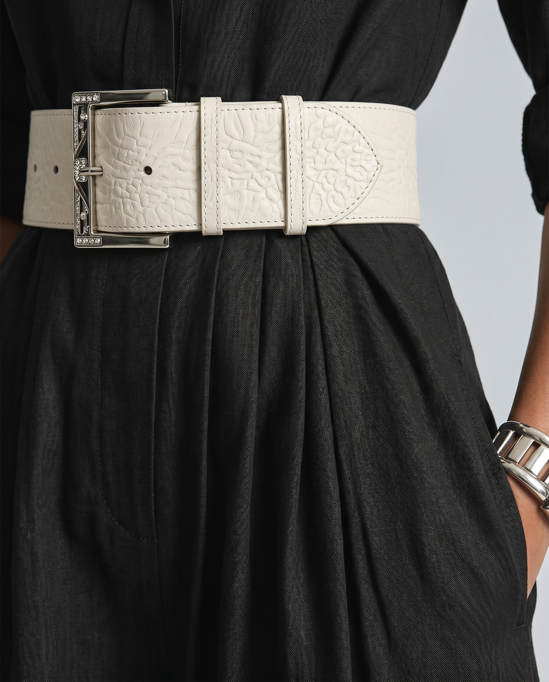 Leah | Belted Wide-Leg Jumpsuit