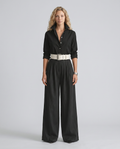 Leah | Belted Wide-Leg Jumpsuit