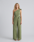 Leslie | One-Shoulder Wide-Leg Jumpsuit