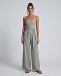 Traci | Wide-Leg Jumpsuit with Tie Waist