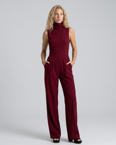 Iris | Sleeveless Wide-Leg Jumpsuit
