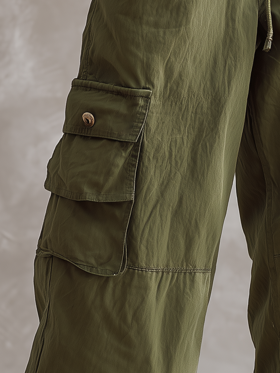 Tammi | Drawstring Cargo Pants with Multi Pockets
