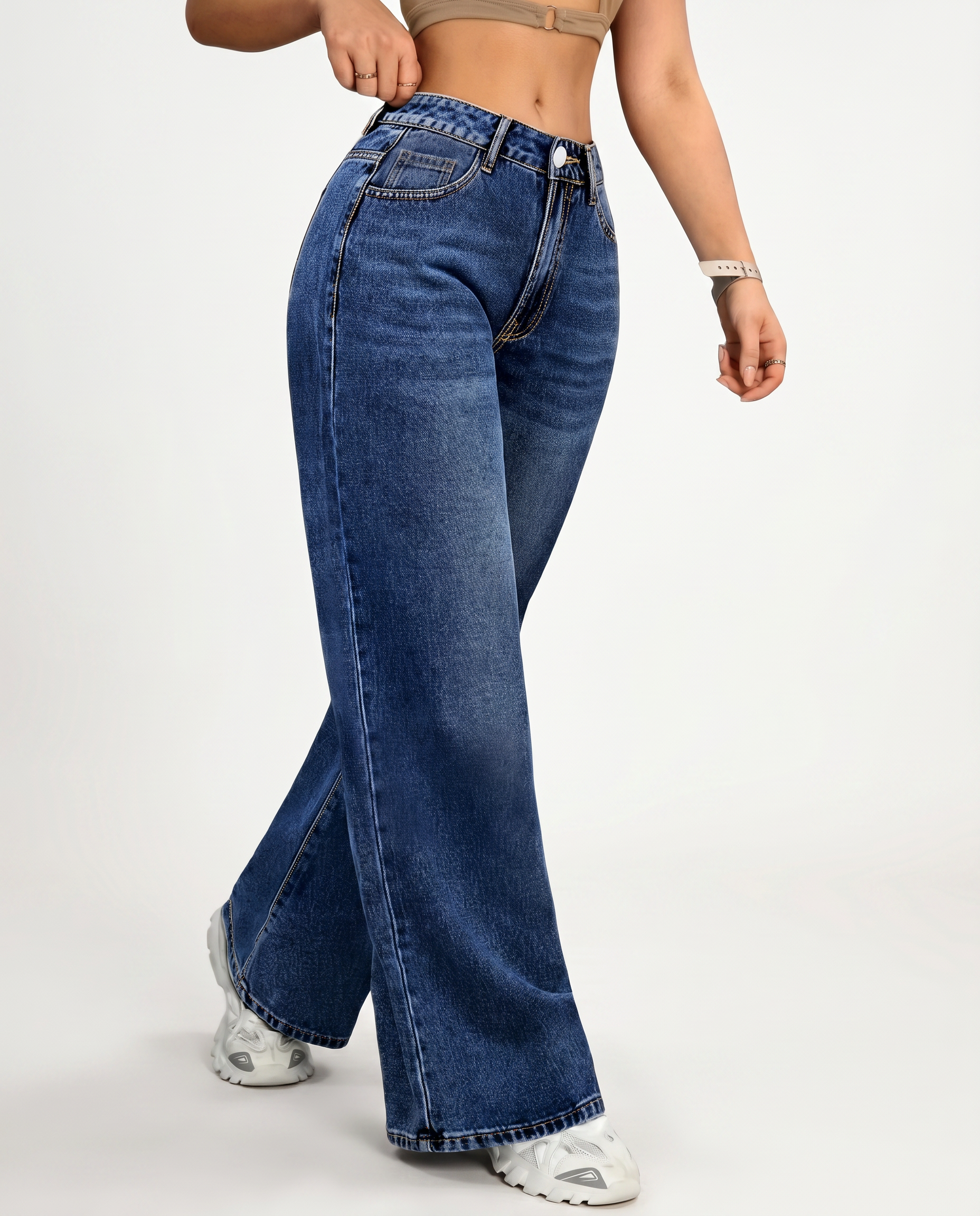 Lorrie | Straight-Leg Wide Jeans