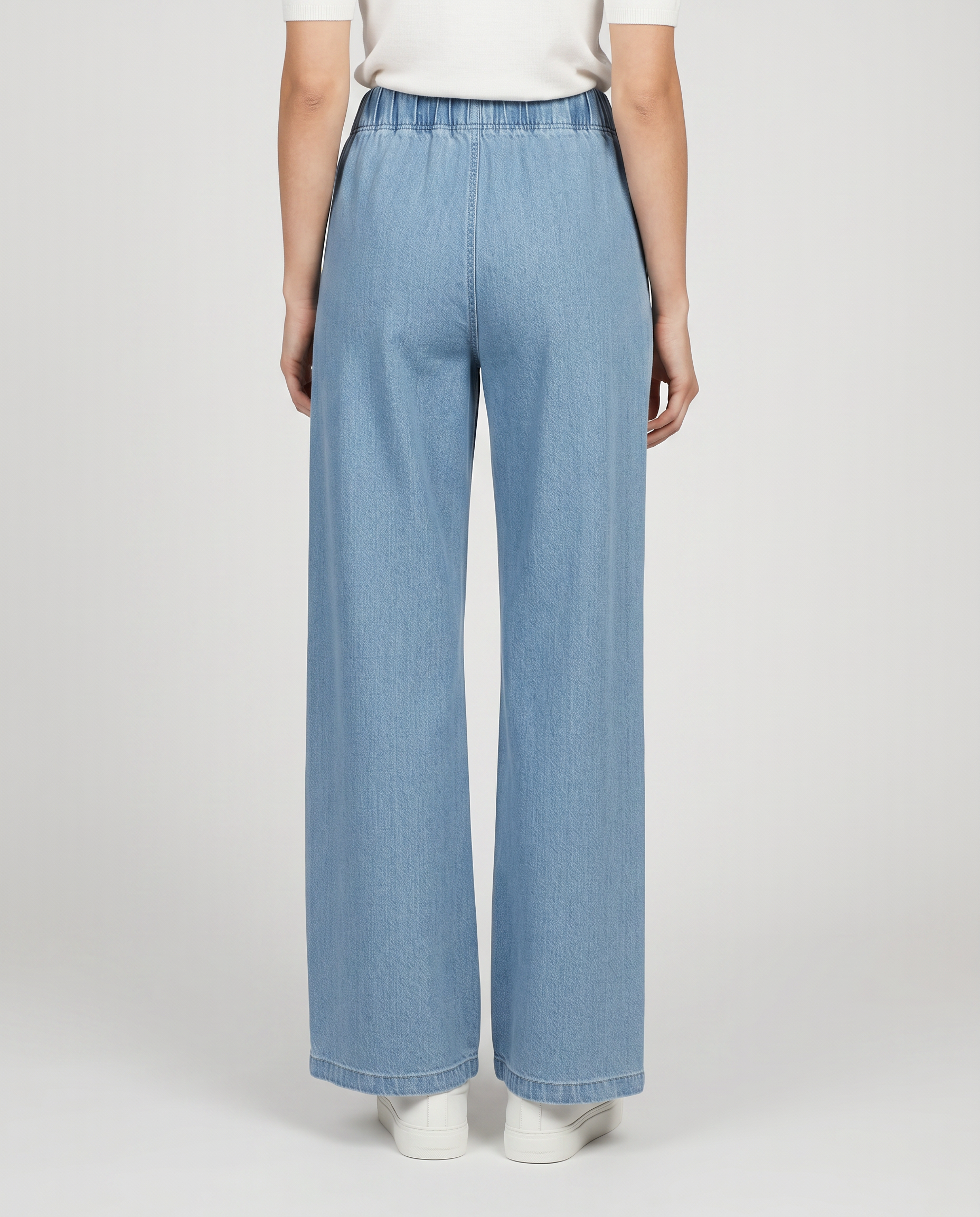 Dina | Wide-Leg Jeans with Elastic Waist