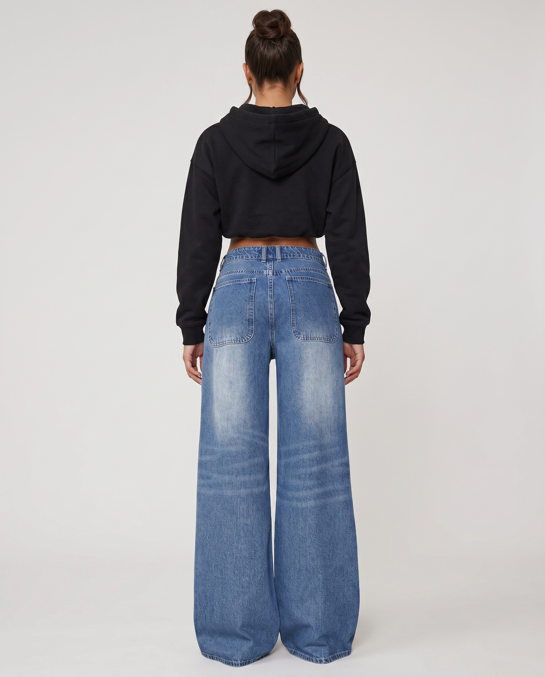 Gail | Wide-Leg Jeans with Front Pockets