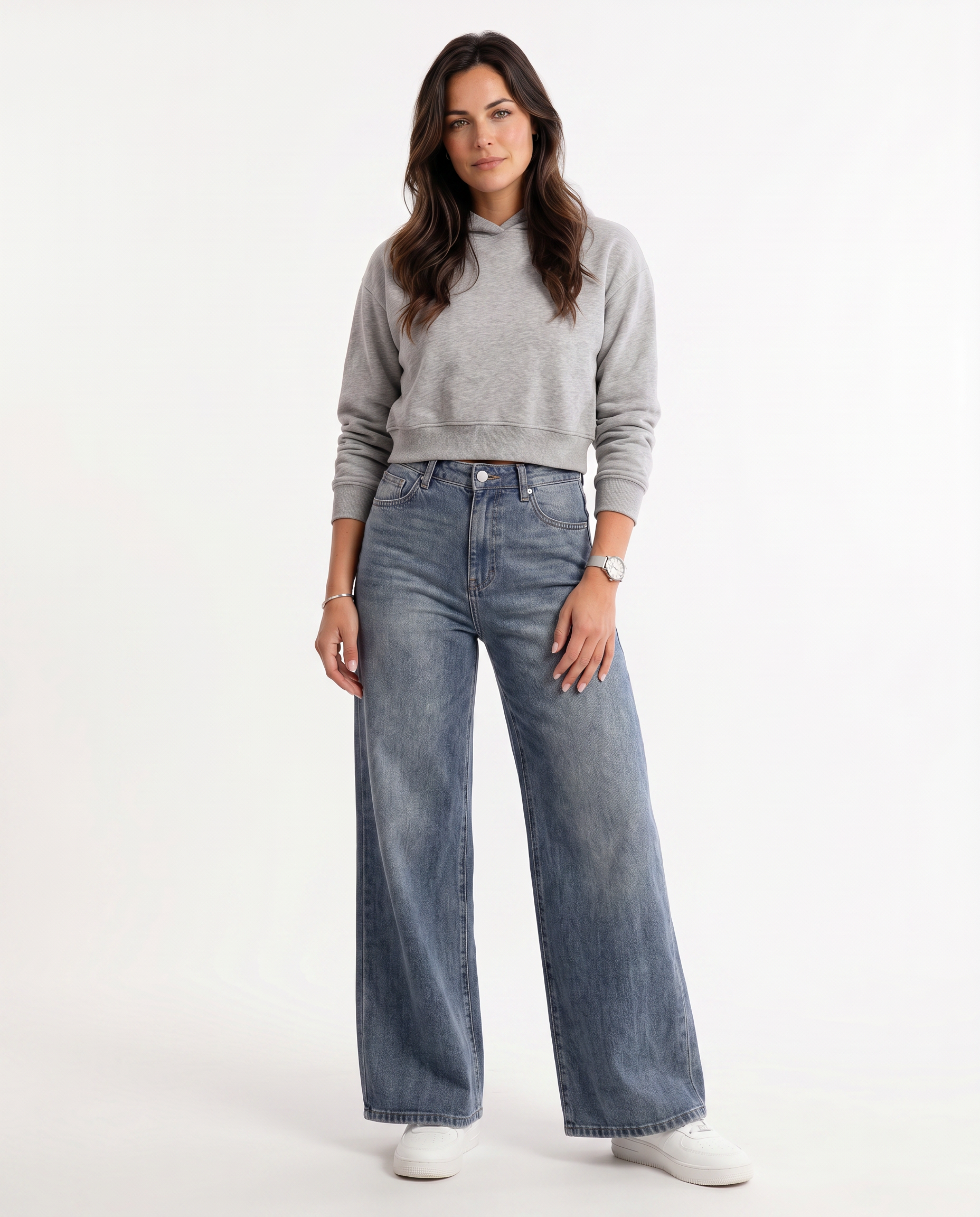 Lessie | Wide-Leg Jeans with Drawstring Waist
