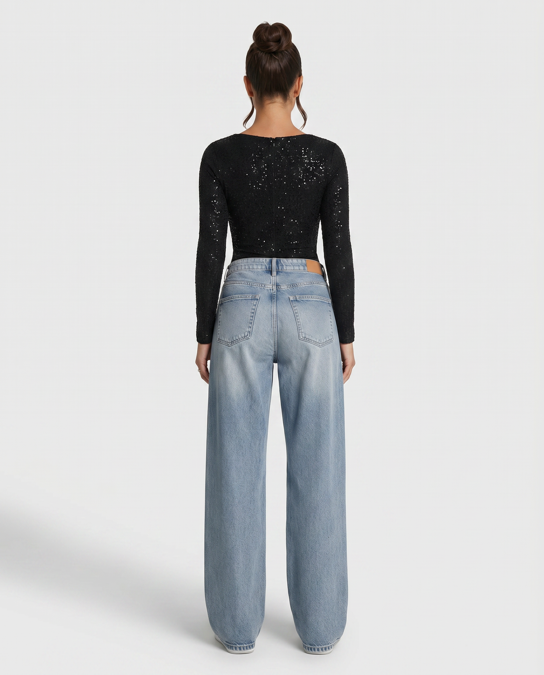 Bettye | Wide-Leg Jeans with Long Hem
