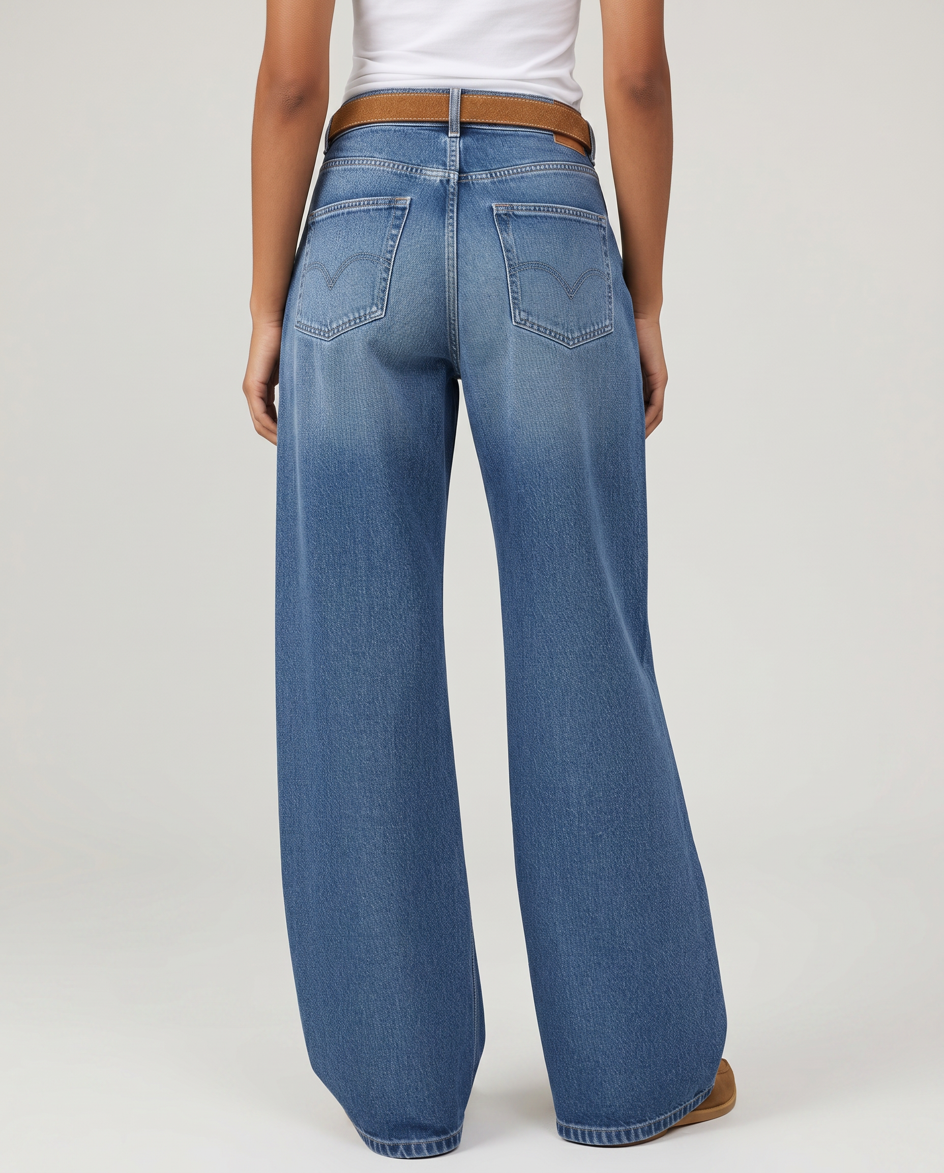 Janna | Wide-Leg Jeans with Front Fastening
