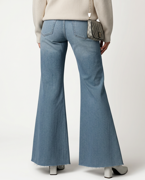 Alana | Flare Jeans with Washed Finish