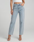 Felicia | High-Waist Jeans with Shimmer Finish