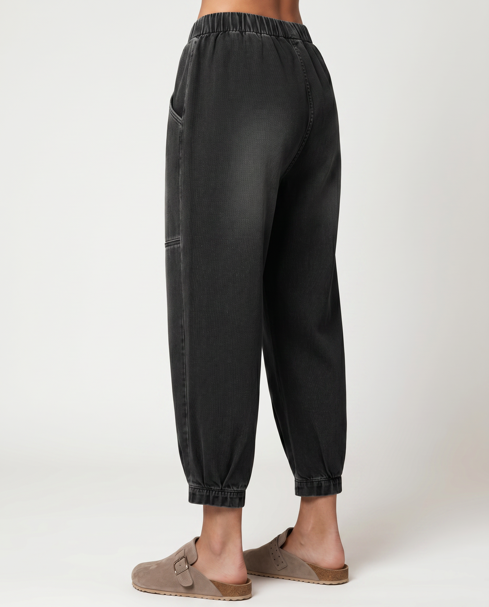 Patsy | Tapered Jeans with Elastic Waist