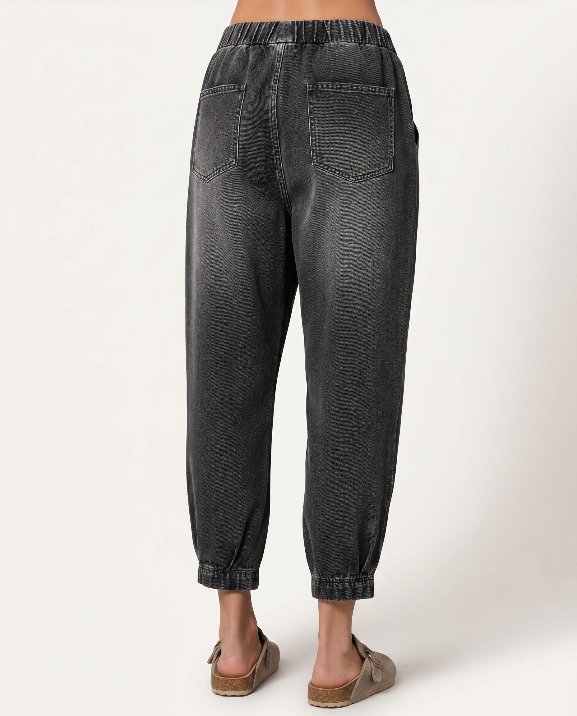 Patsy | Tapered Jeans with Elastic Waist
