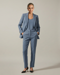 Luella | Blazer Set with Straight-Leg Trousers
