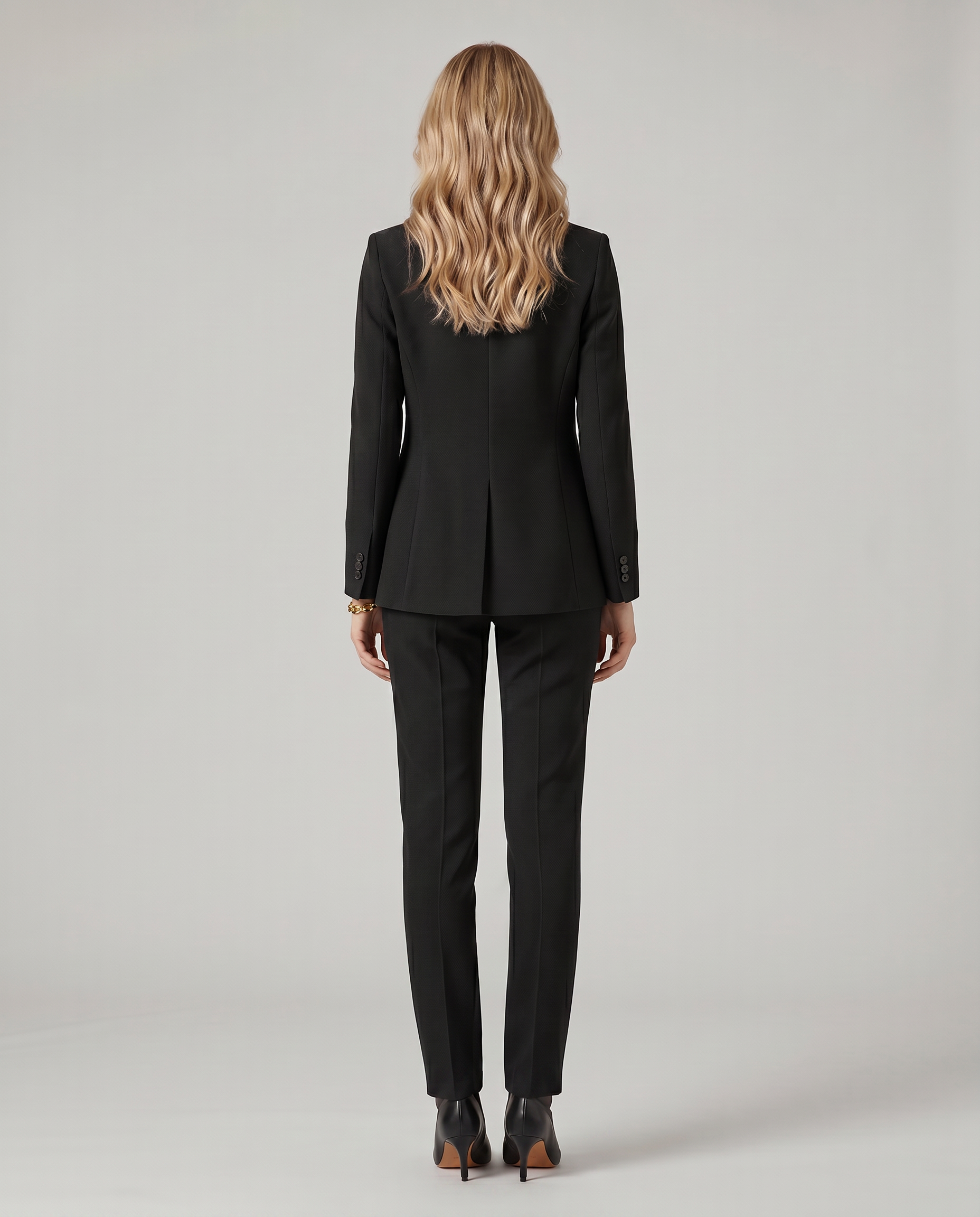 Geneva | Blazer Set with Straight-Leg Trousers