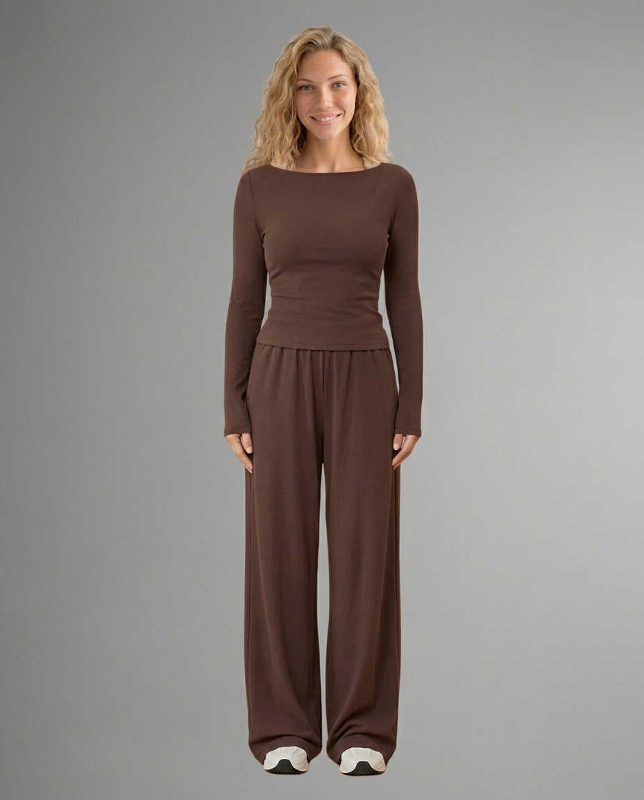 Shari | Top and Trousers Set with Relaxed Fit