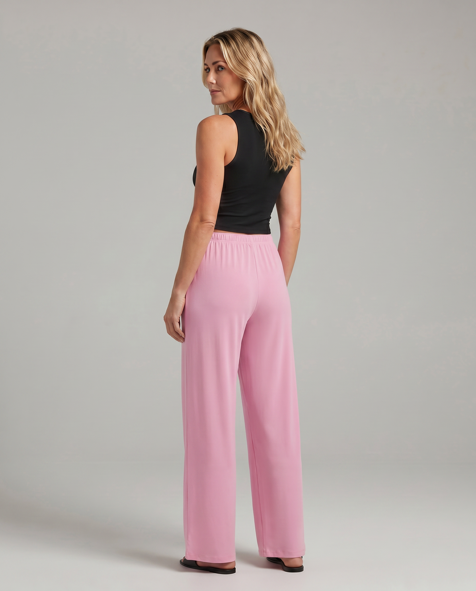 Luna | Two-Piece Set with Wide-Leg Trousers
