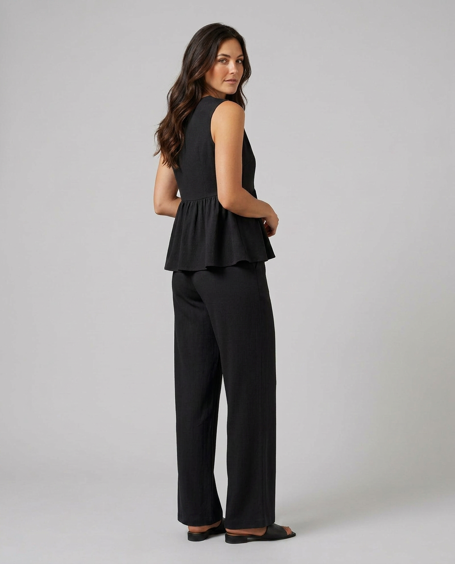 Elaine | Two-Piece Set with Wide Trousers