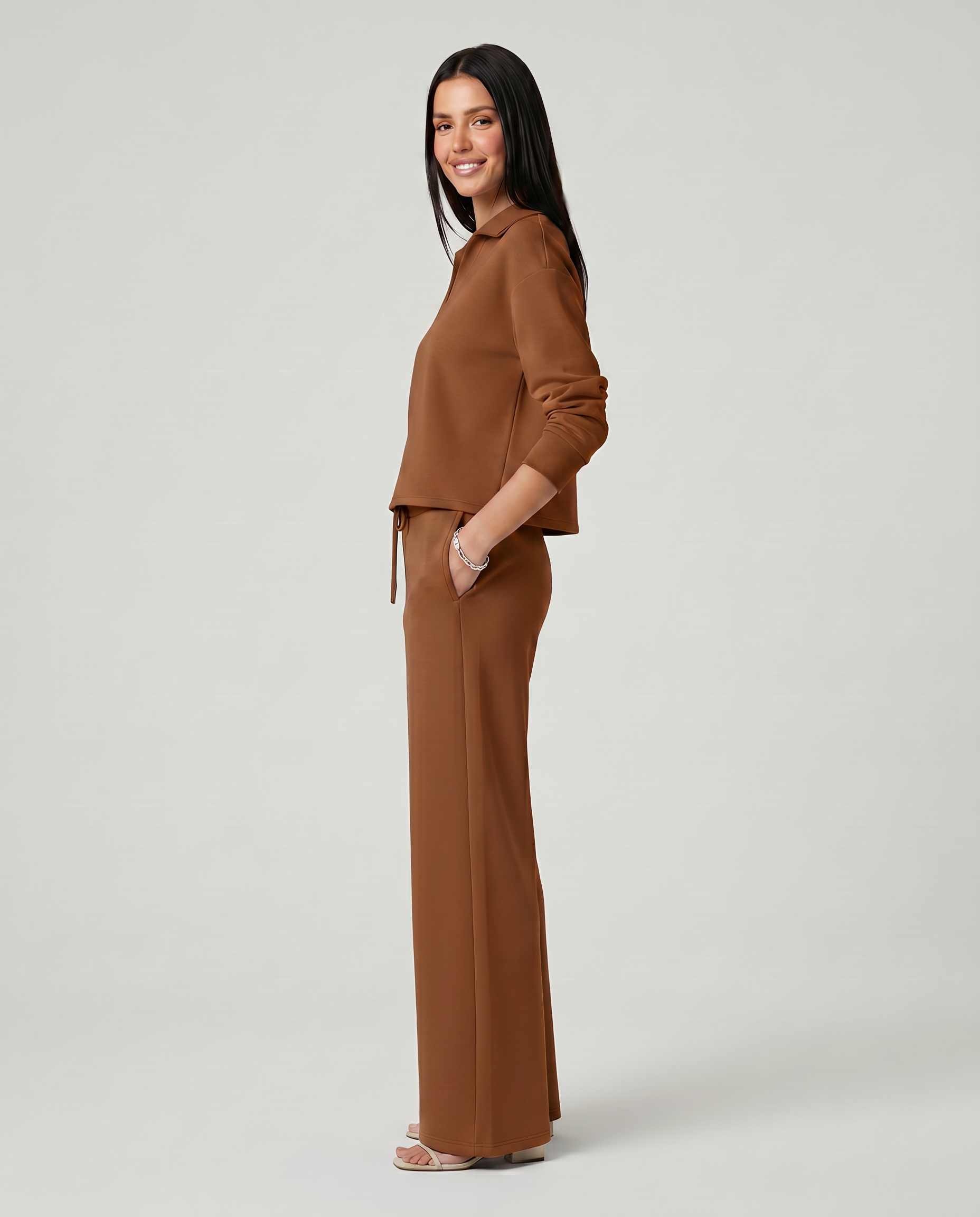 Ariana | Two-Piece Set with Wide-Leg Pants