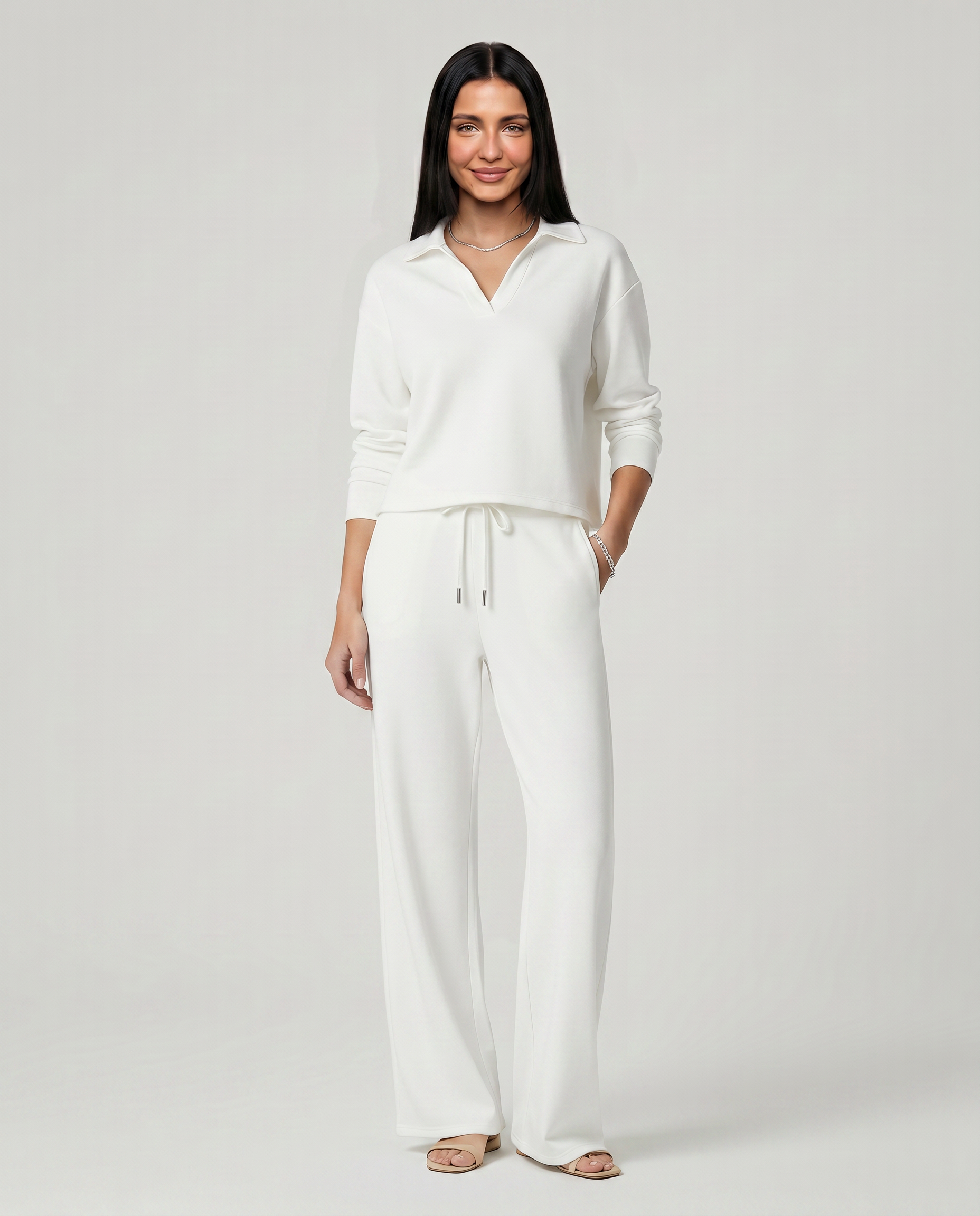 Ariana | Two-Piece Set with Wide-Leg Pants