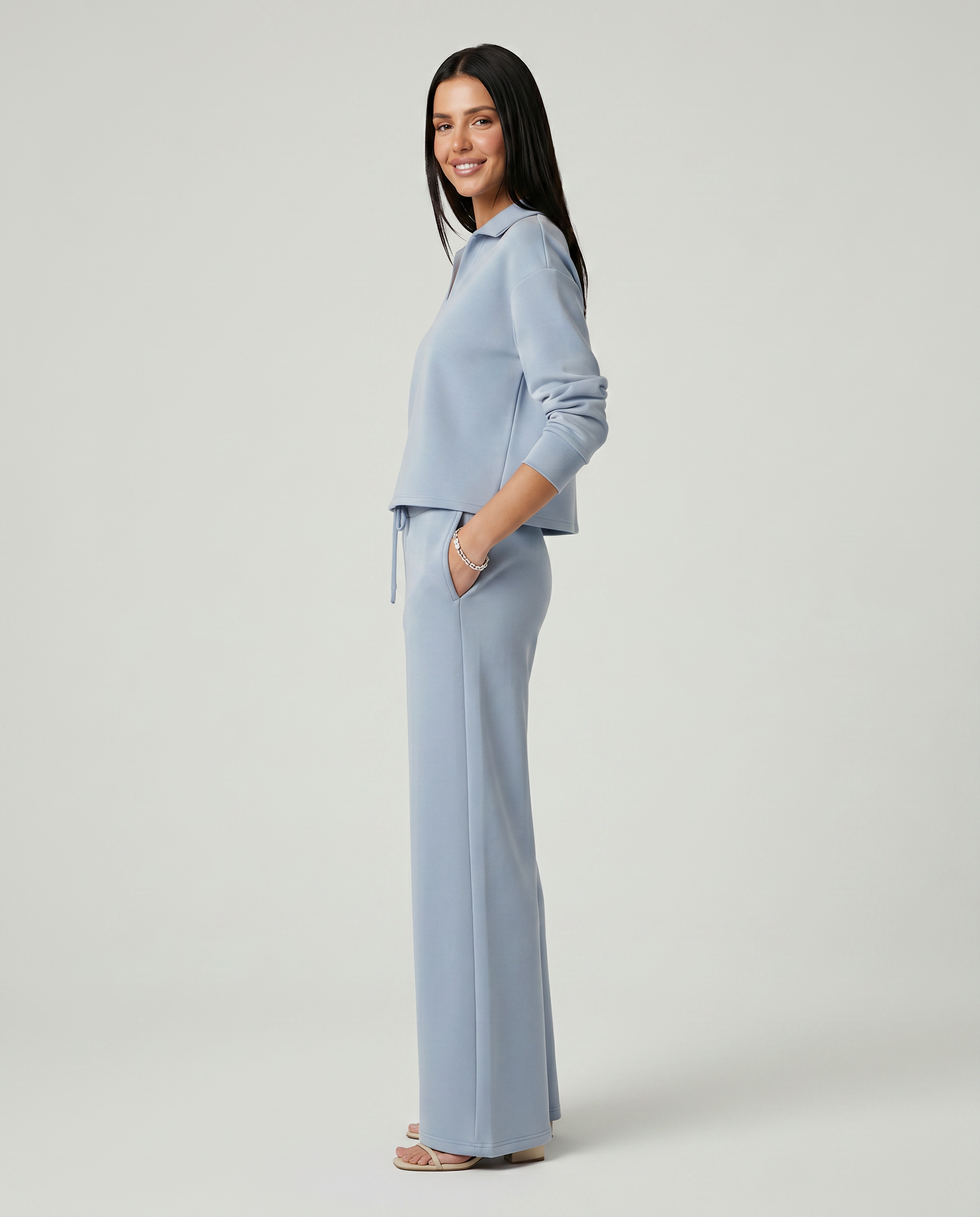 Ariana | Two-Piece Set with Wide-Leg Pants