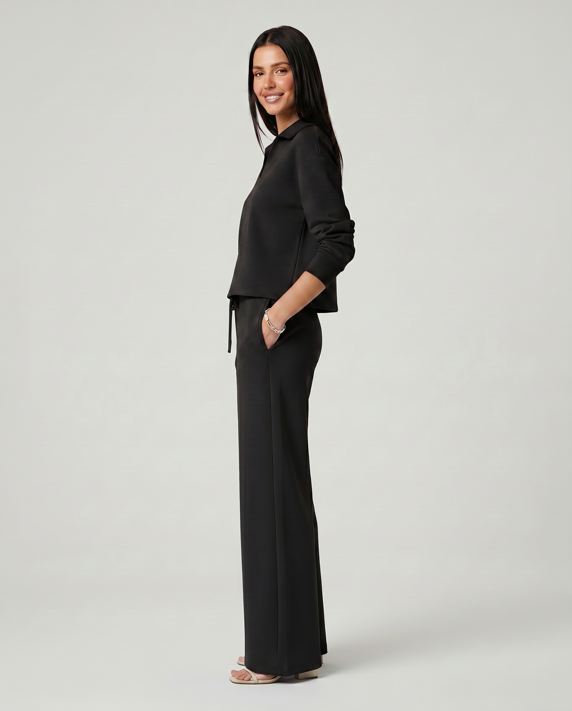 Ariana | Two-Piece Set with Wide-Leg Pants