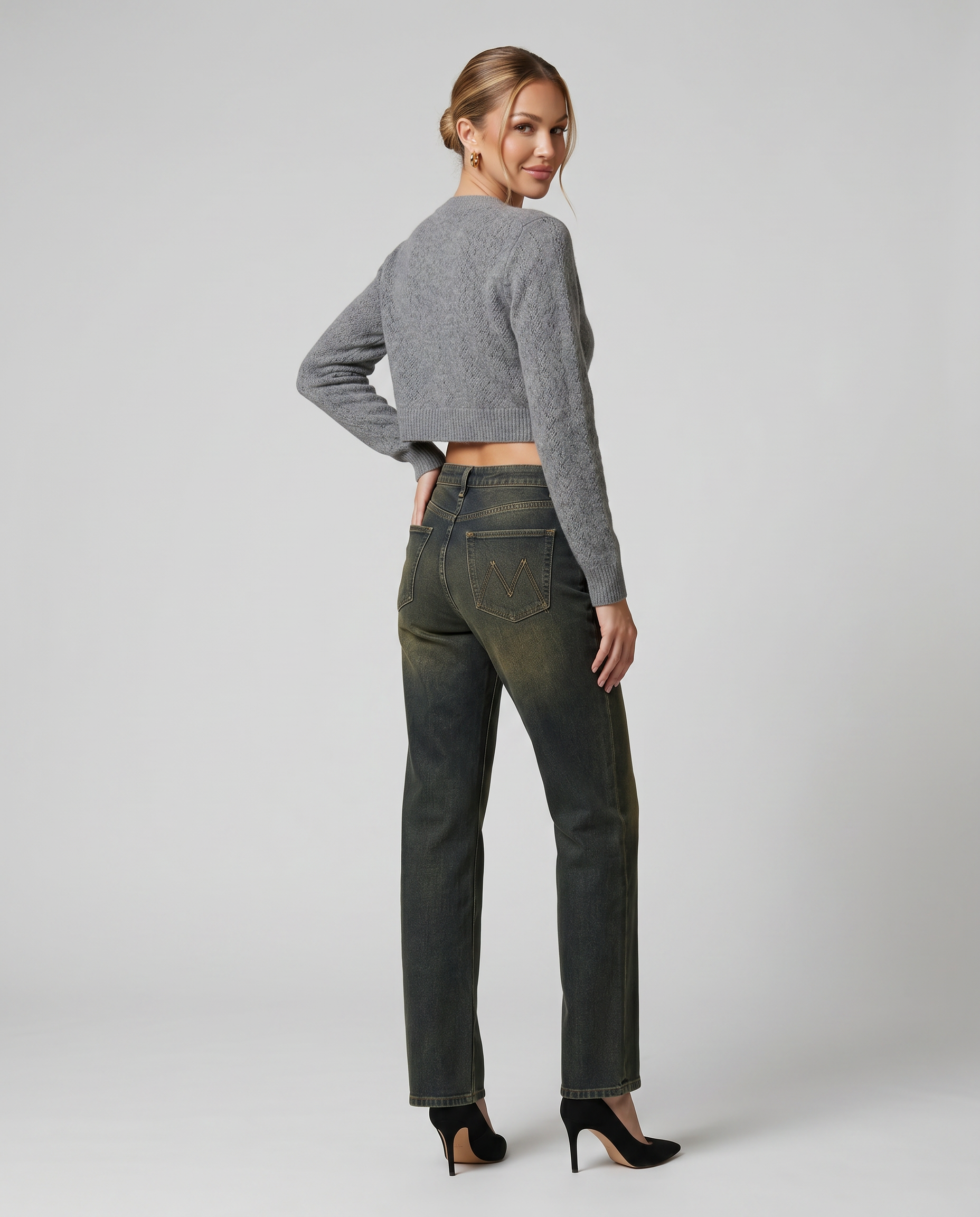 Mae | Straight-Leg Jeans with High Waist